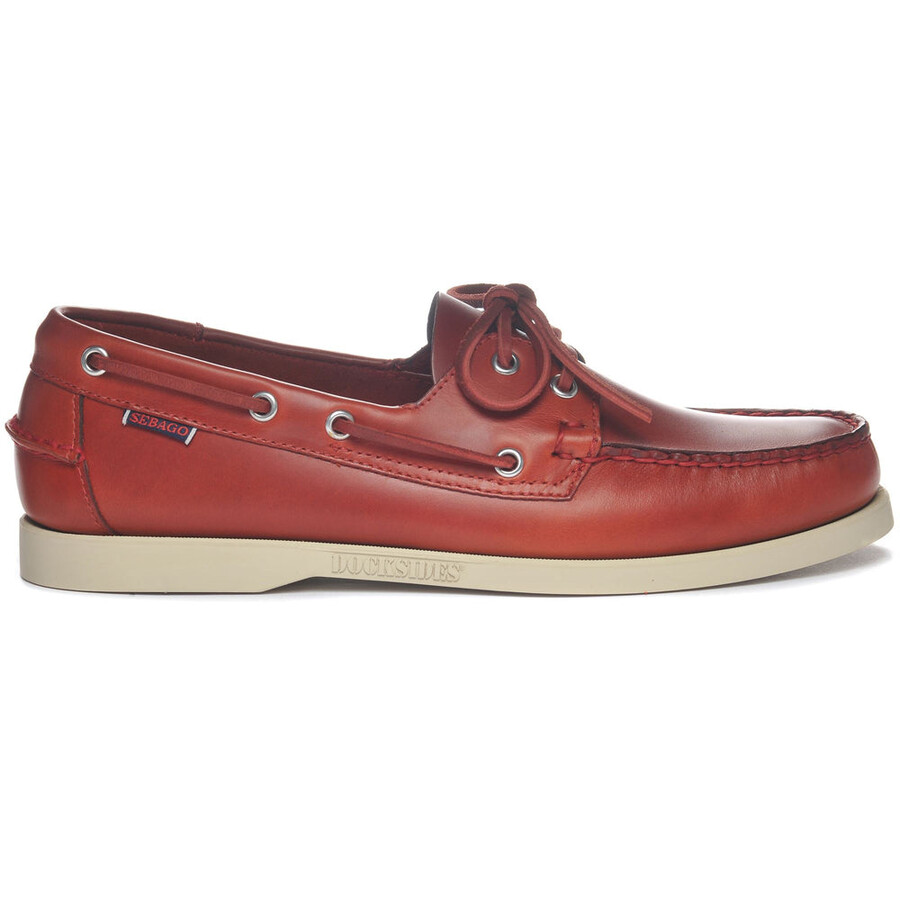 docksides portland encerado rojo oscuro