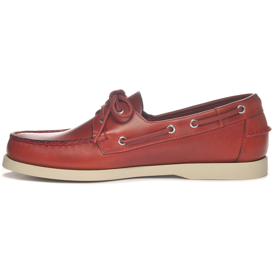 docksides portland encerado rojo oscuro