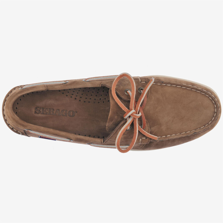 docksides portland nubuck marrÓn oscuro