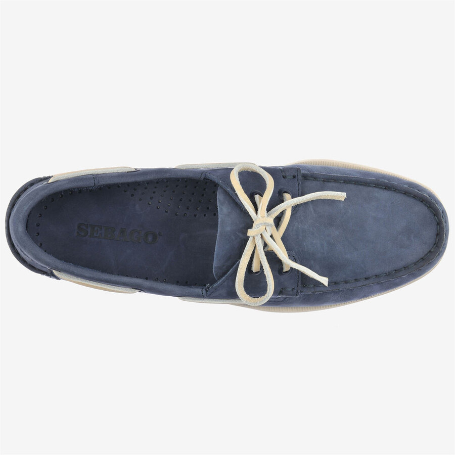 docksides portland nubuck azul marino