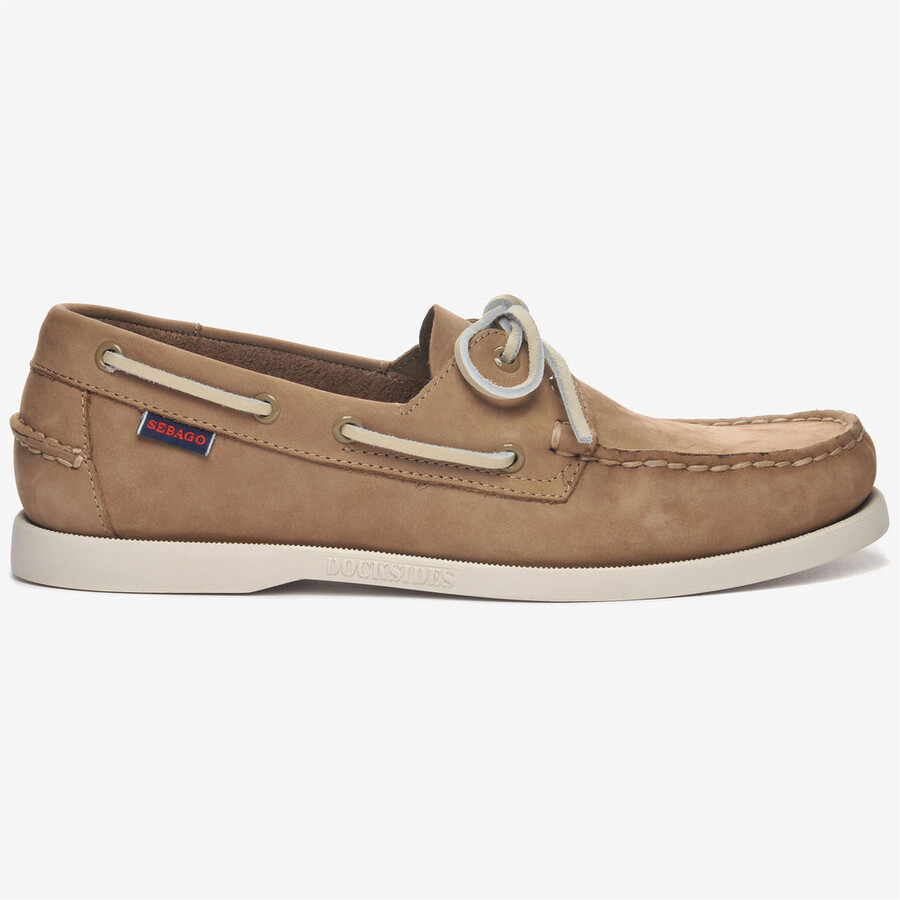 docksides portland nubuck marrÓn gris taupe