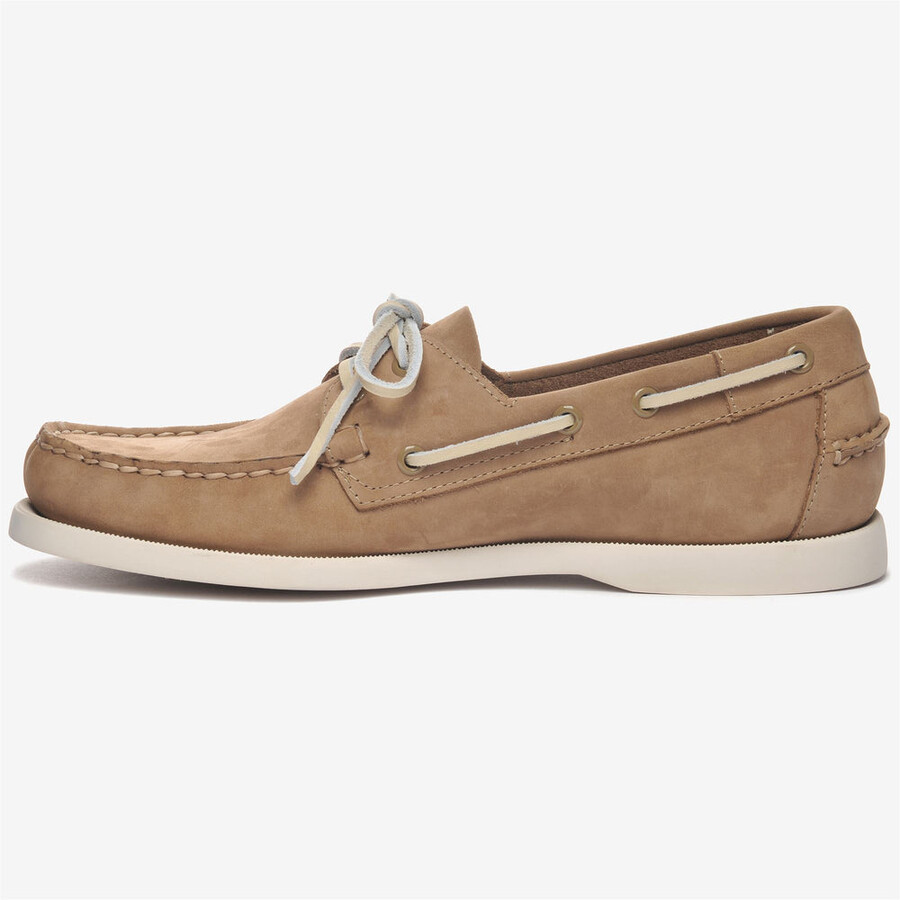 docksides portland nubuck marrÓn gris taupe