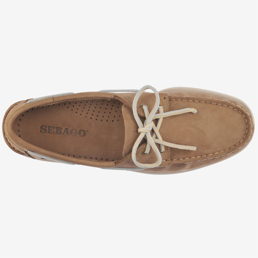 docksides portland nubuck marrÓn gris taupe