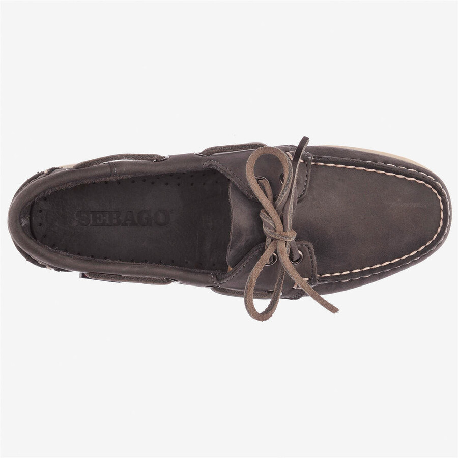 docksides portland crazy h mujer gris oscuro