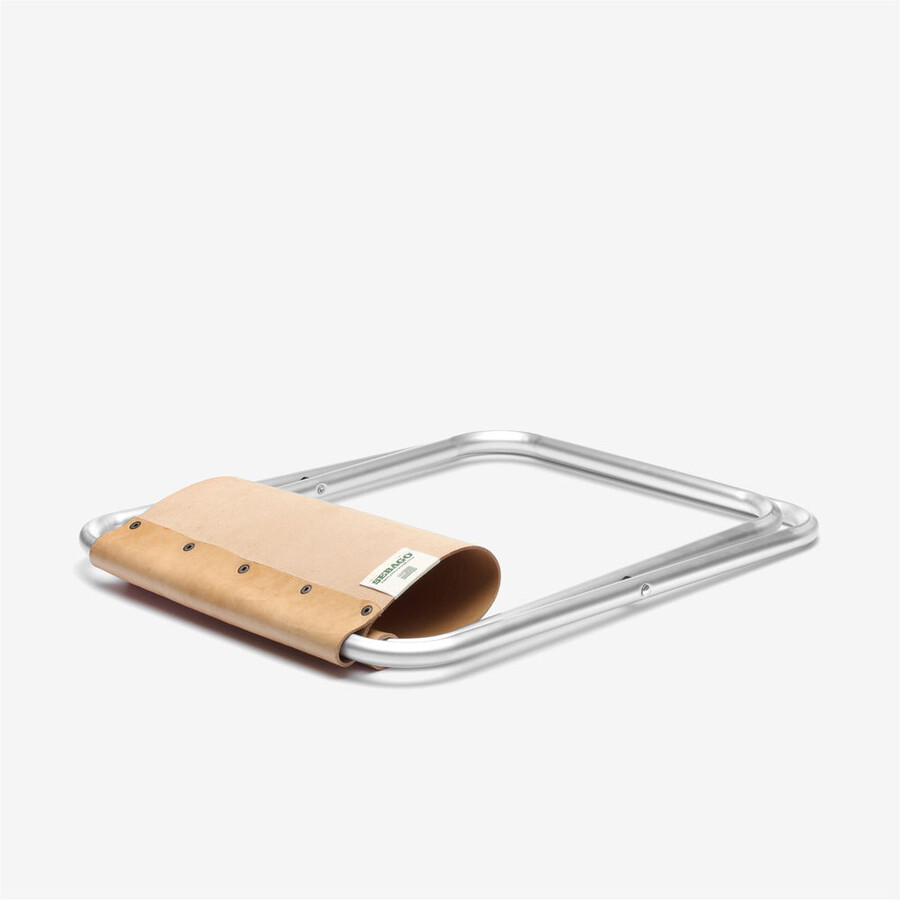 lyman cuero marrÓn-metal plateado