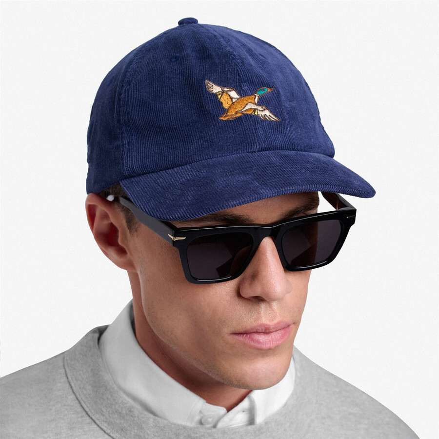 connor corduroy oxford pato azul marino