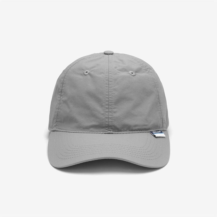 gorra de equipo gris escarcha