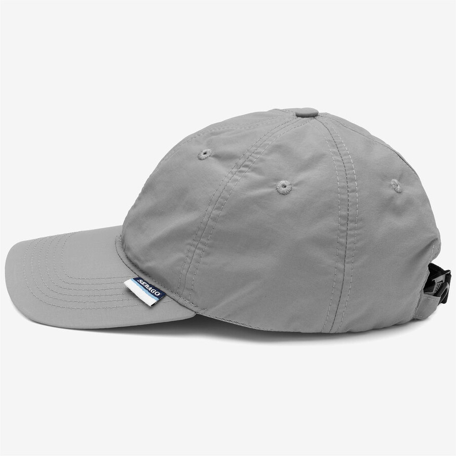 gorra de equipo gris escarcha
