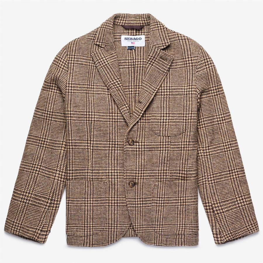 neddick principe di galles beige-marrÓn