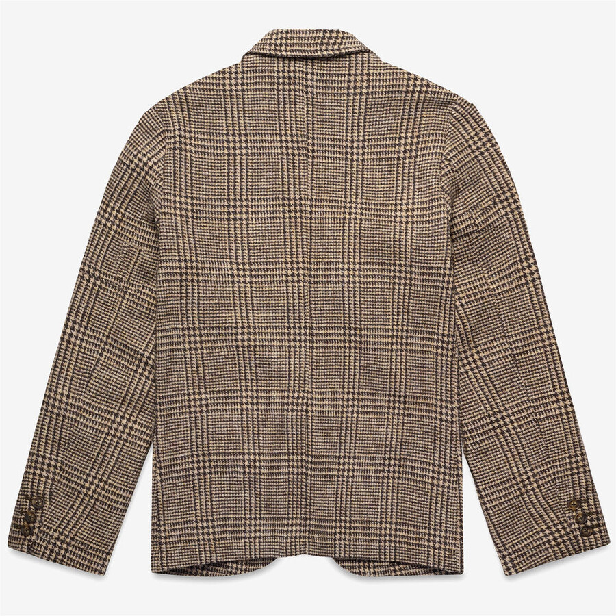 neddick principe di galles beige-marrÓn