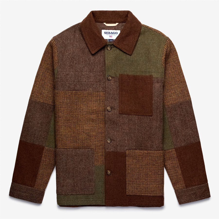dorr patchwork cuadros multicolor marrÓn