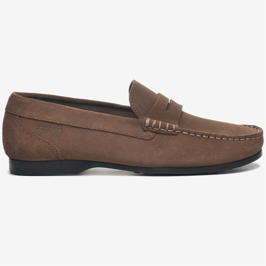 byron suede almendra