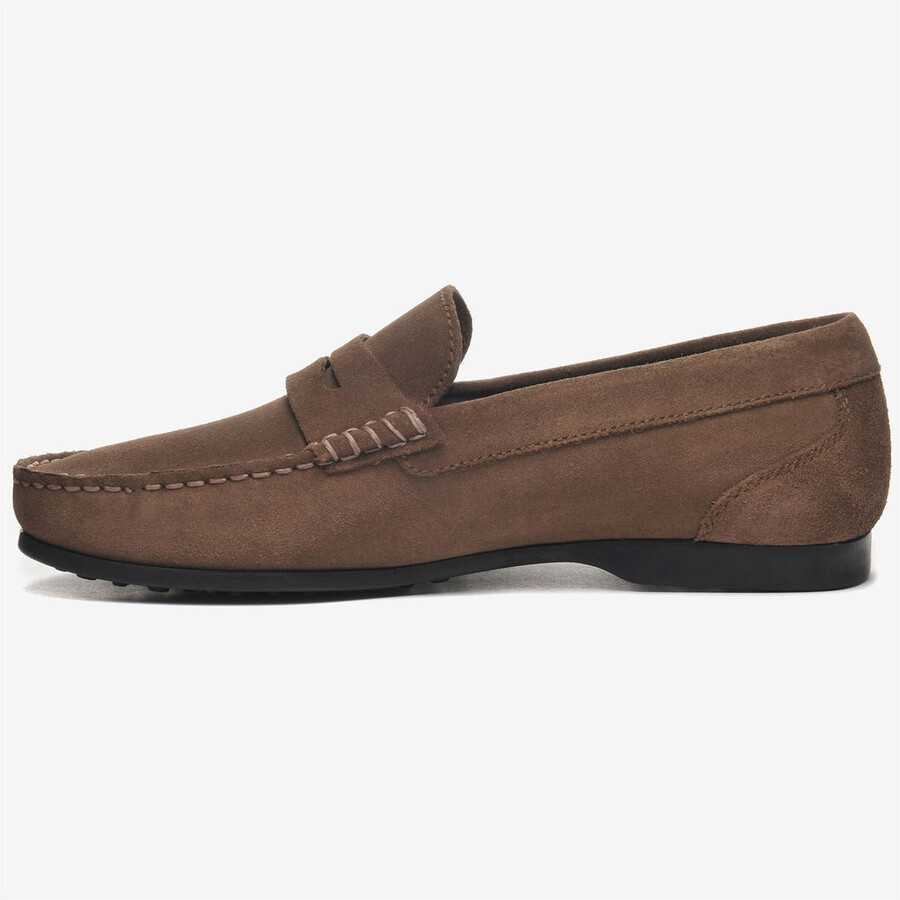 byron suede almendra