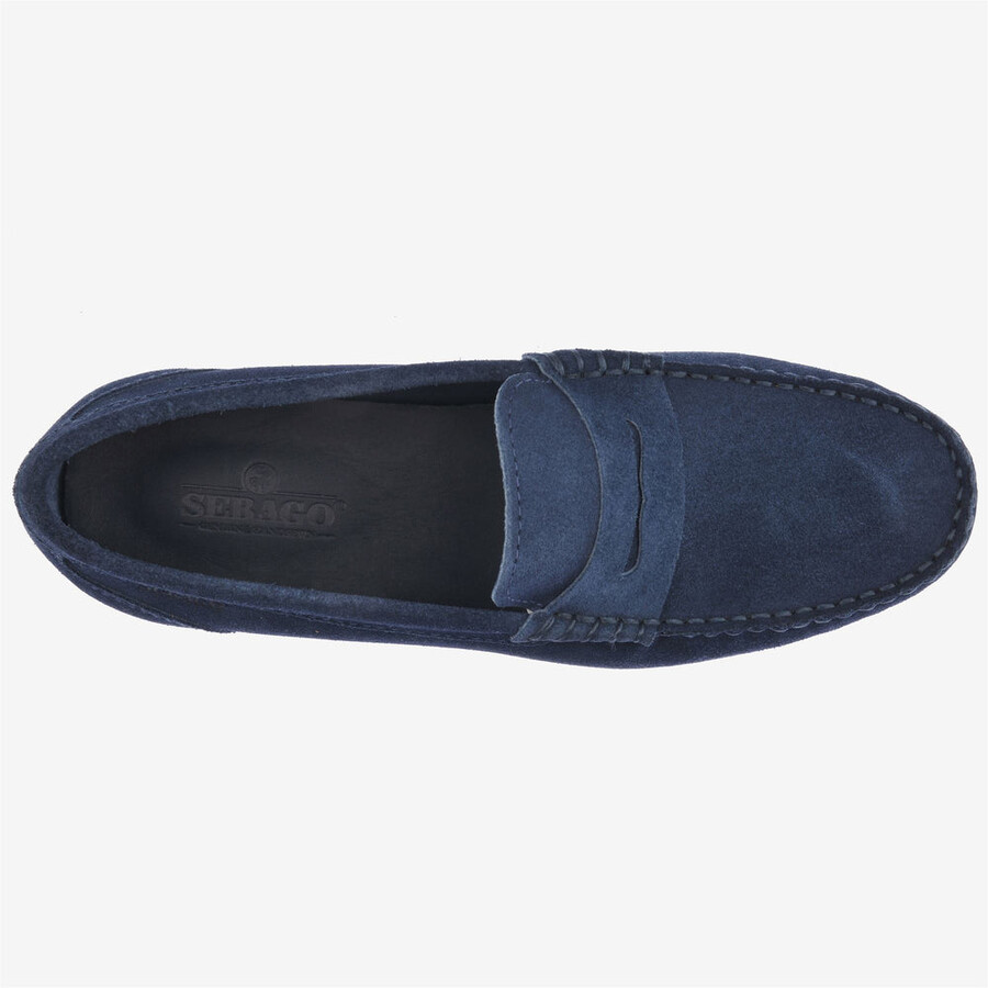 byron suede azul polvo