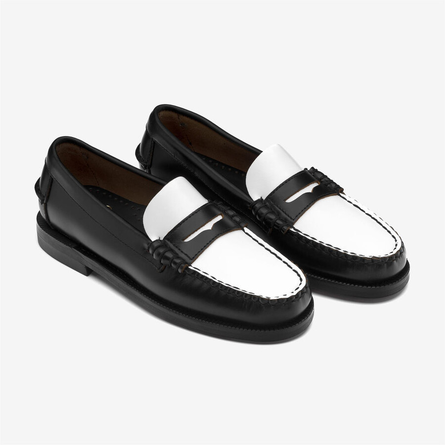 classic dan mujer negro-blanco