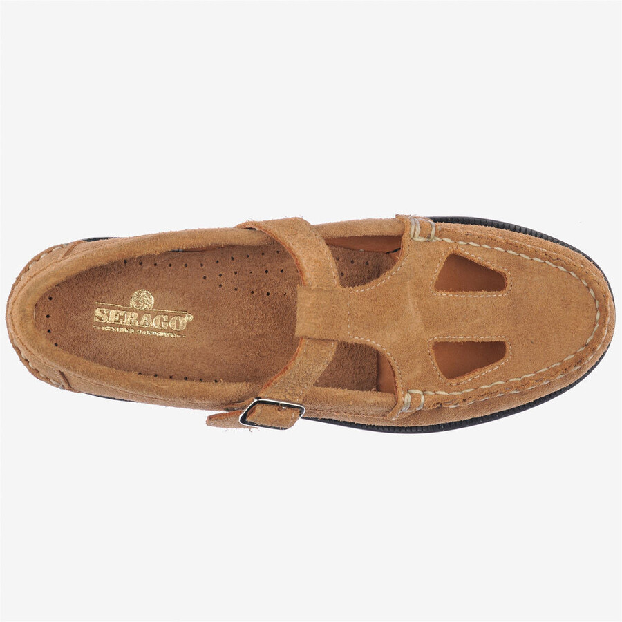 angelina fleshout mujer beige camel