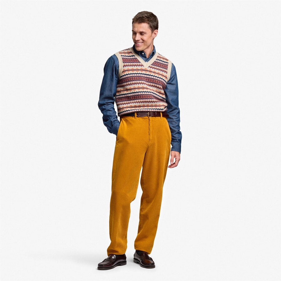 rendon corduroy amarillo tan