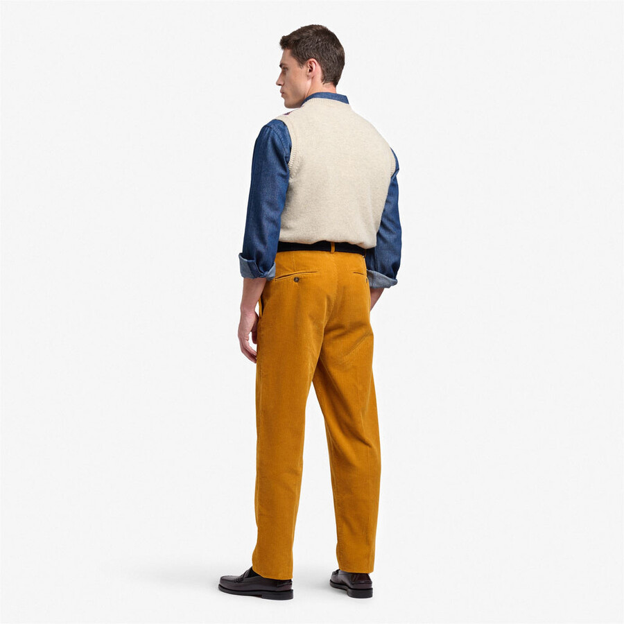 rendon corduroy amarillo tan