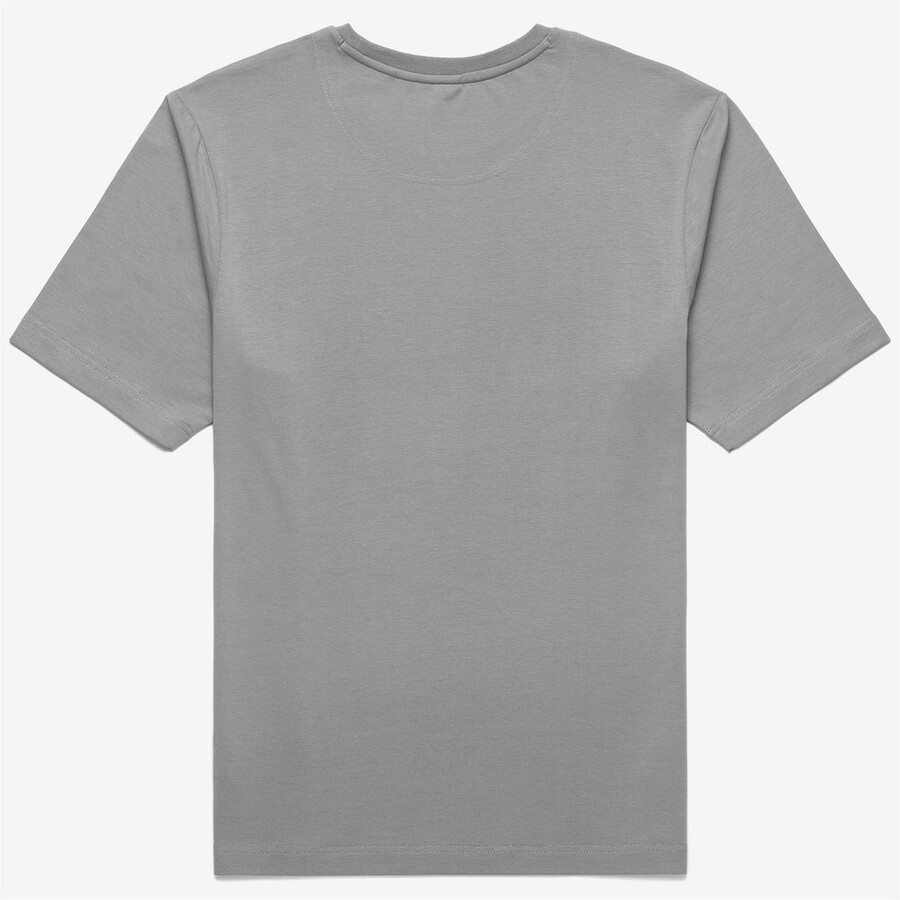 camiseta de equipo gris escarcha
