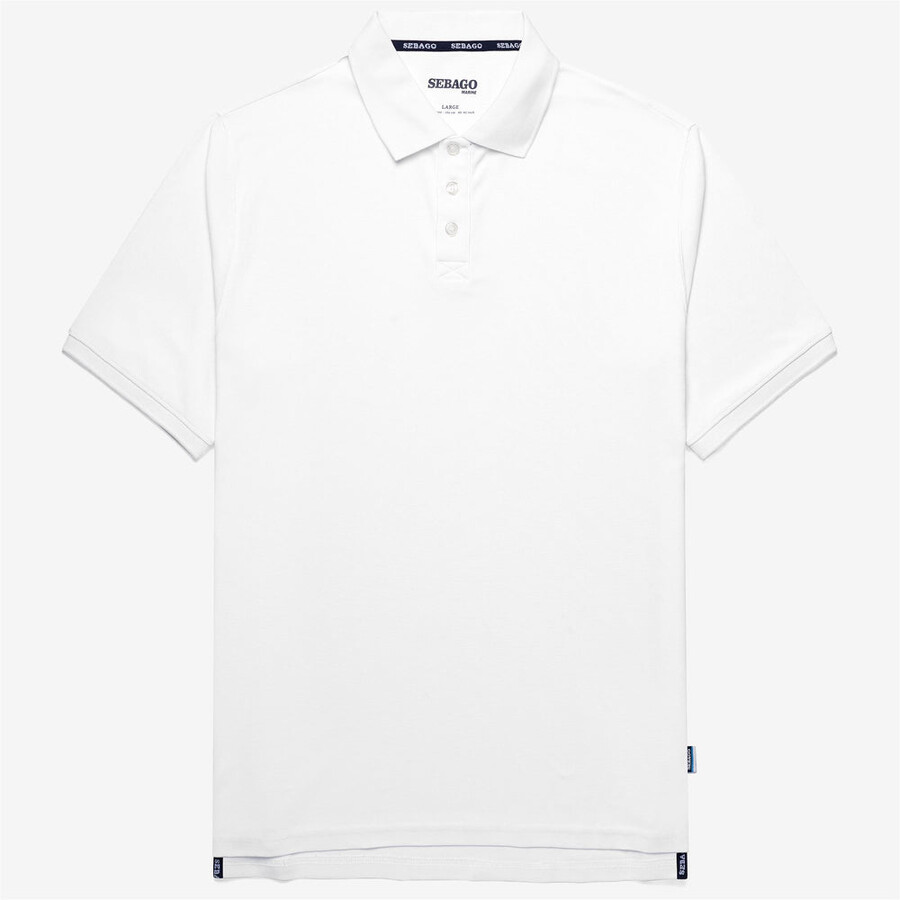 polo crew blanco