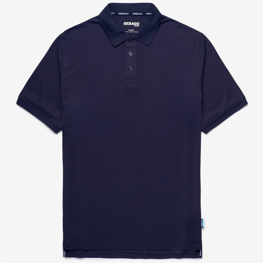 polo crew azul marino