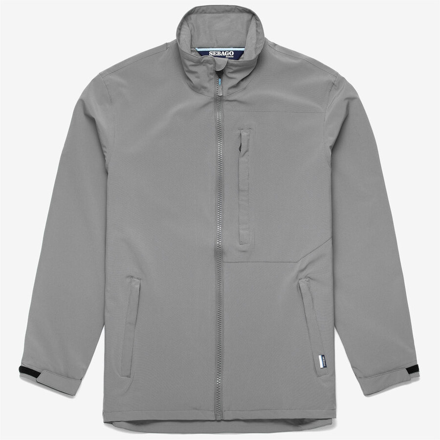 chaqueta de equipo gris escarcha