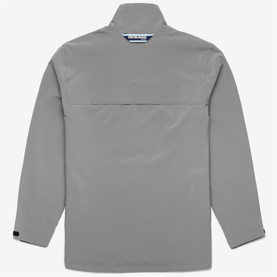 chaqueta de equipo gris escarcha